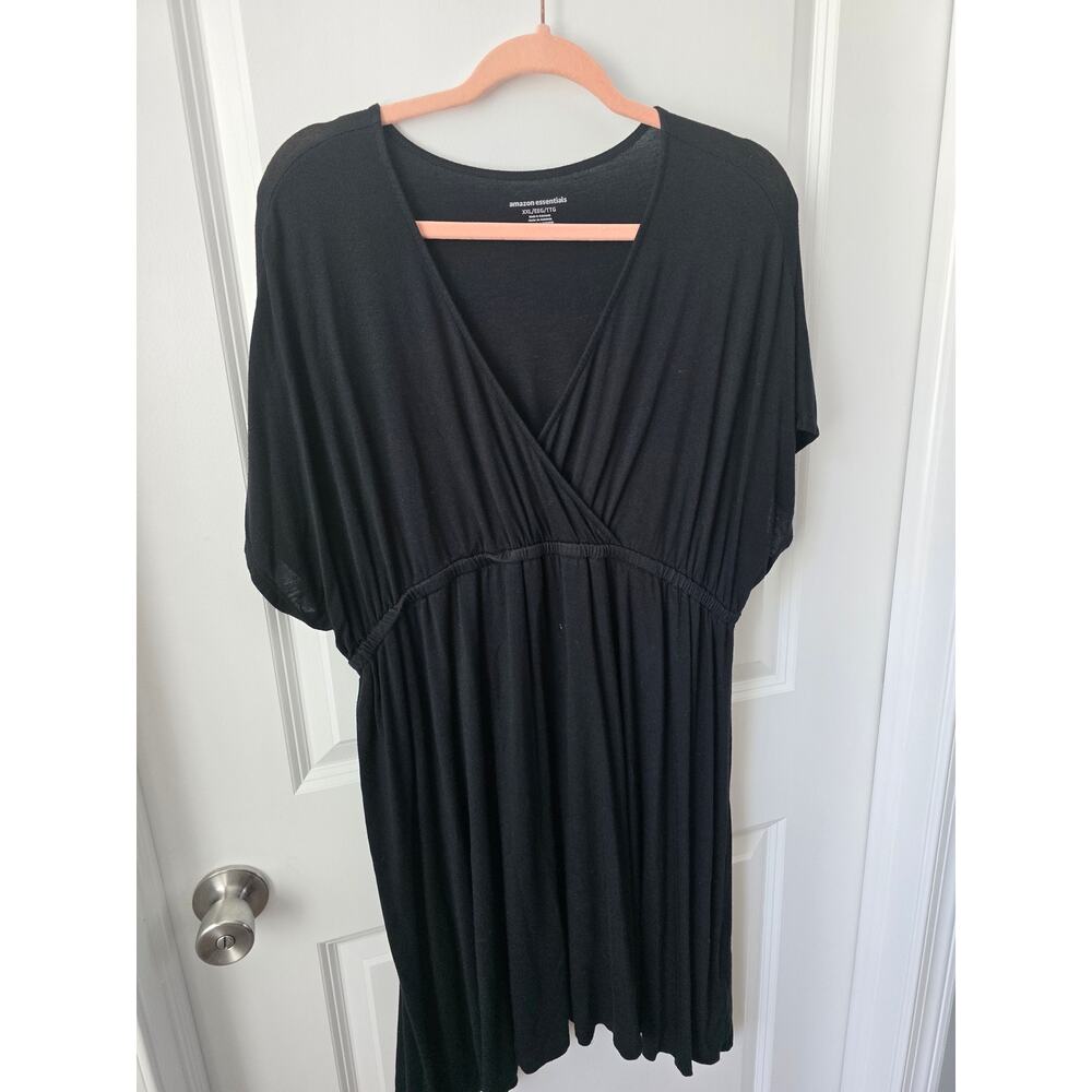 Amazon Essentials Short Sleeve Surplice Dress Bundle of 3 Size XXL - Picture 2 of 9